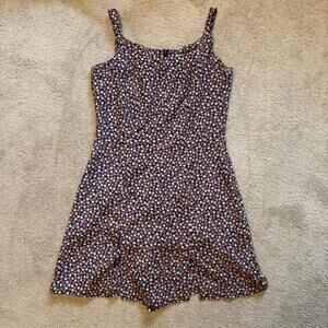 Christopher & Banks Romper Floral Dress